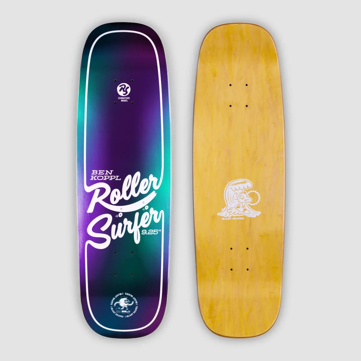 Blast Skates - Ben Koppl Iridescent 9.25 Shaped Deck