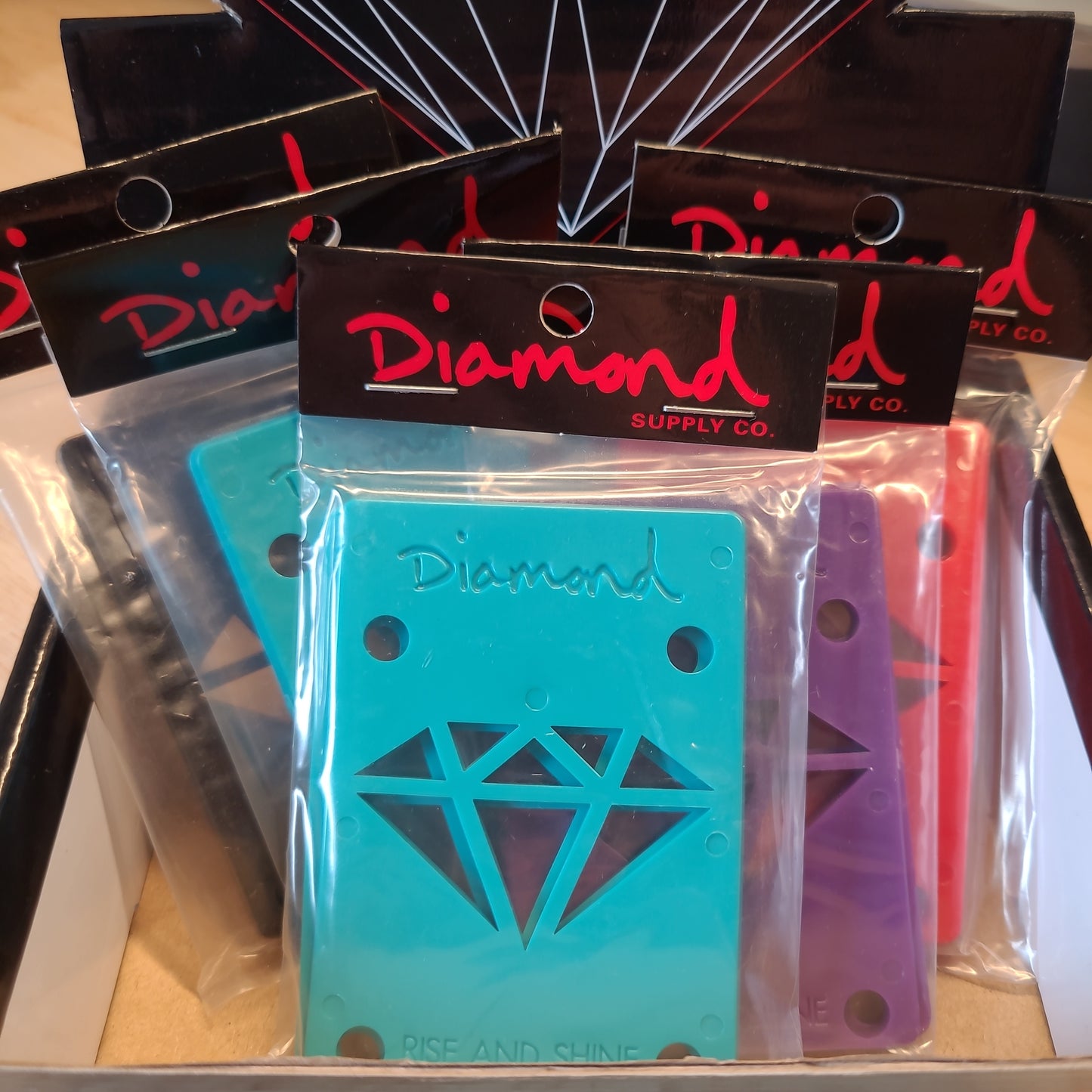 Diamond Supply - Rise & Shine 1/8" Riser Pads