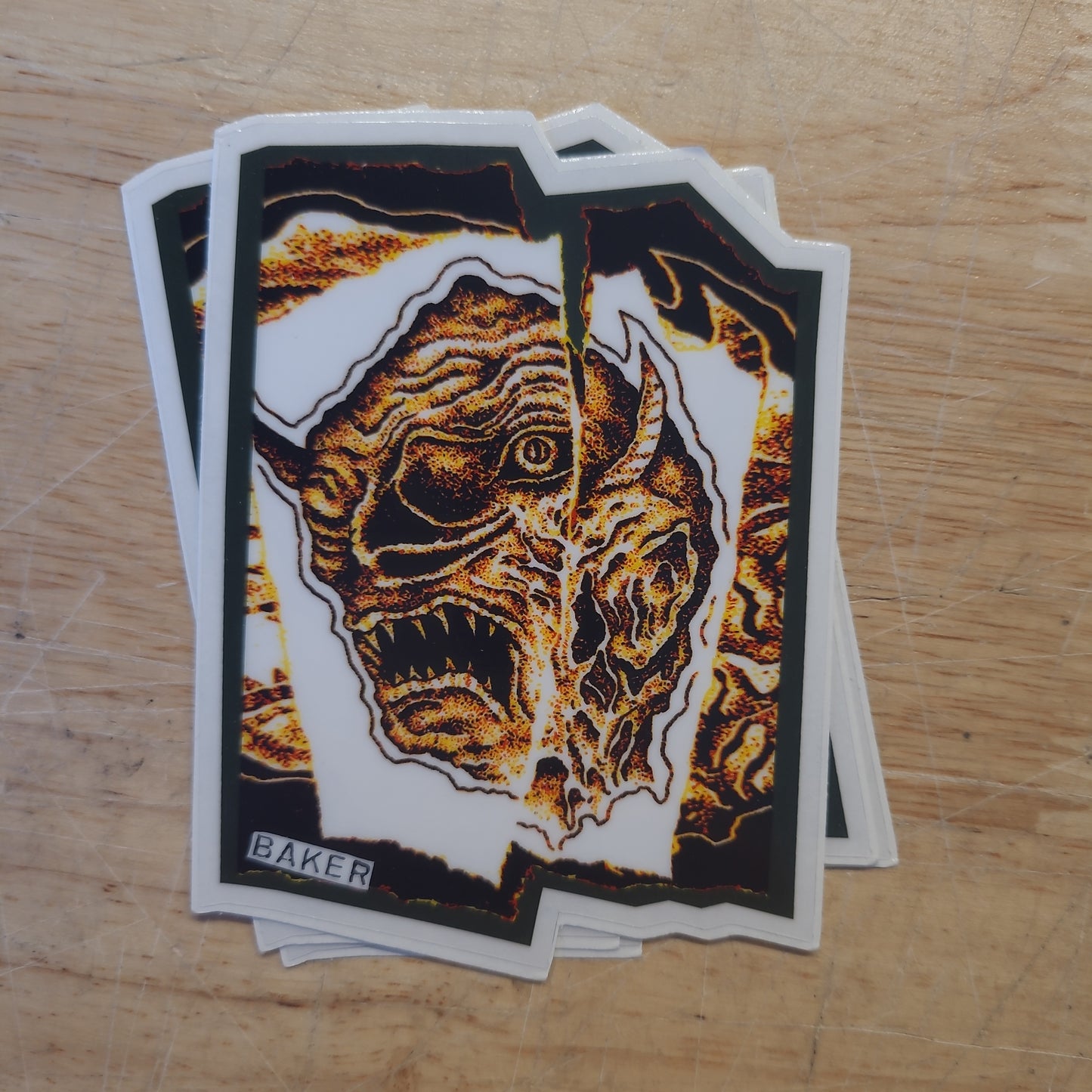 Baker - Sundown Stickers