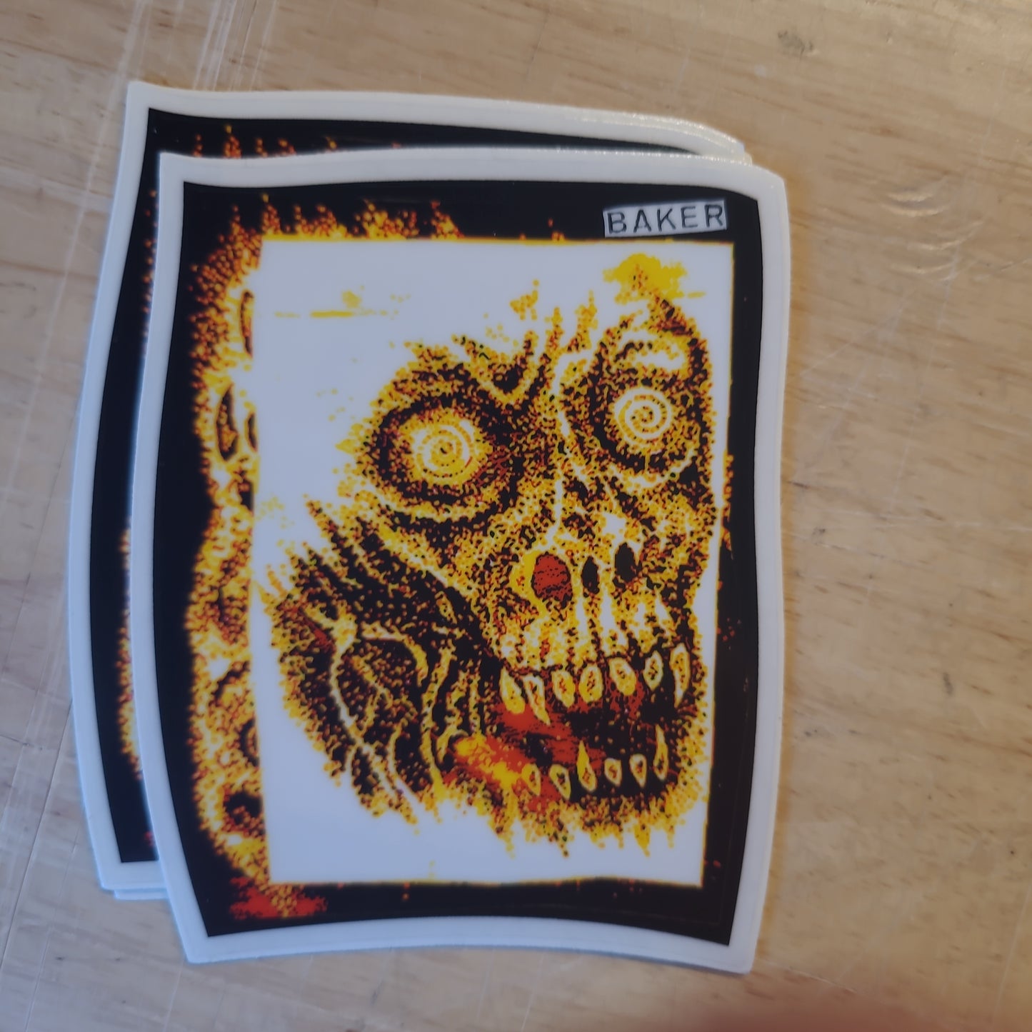Baker - Sundown Stickers