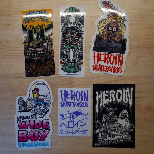 Heroin - Teggxas Stickers
