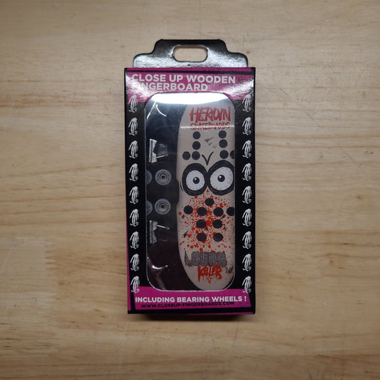 Close Up x Heroin - Curb Killer V 34mm Egg-Shaped Complete Fingerboard