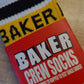 Baker - Yellow Stripe Crew Socks