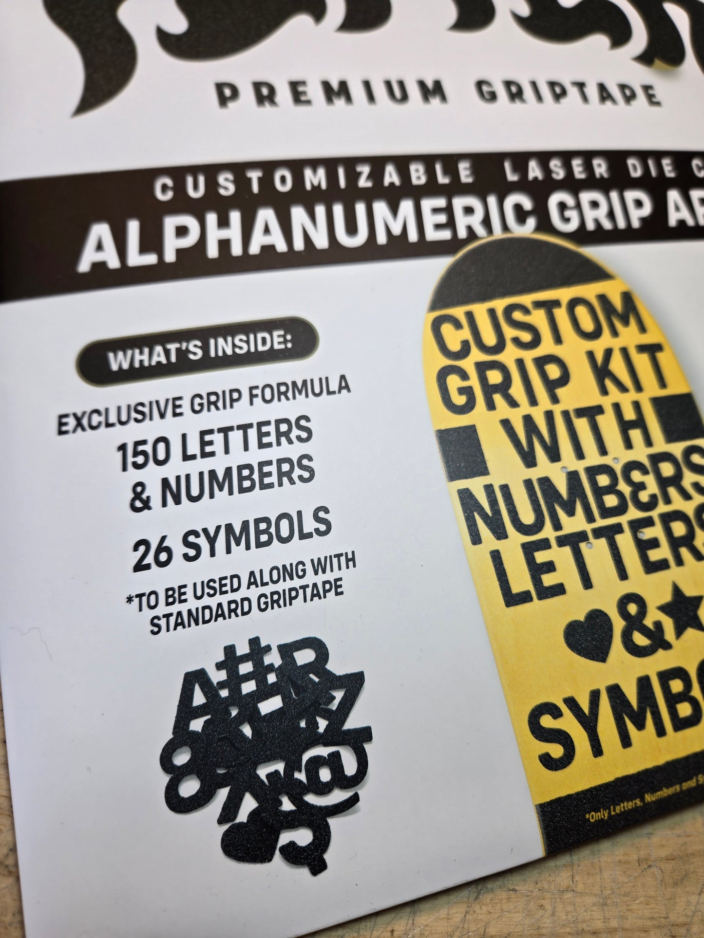 Pepper Grip - Alphanumeric Custom Grip Pack