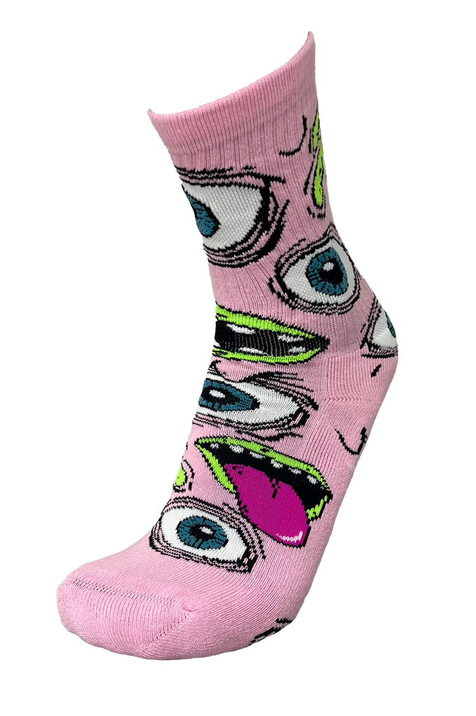 Heroin - Mutant Pink Socks