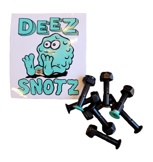 Deez Nutz x Snot Wheels - Deez Snotz 1" Hardware