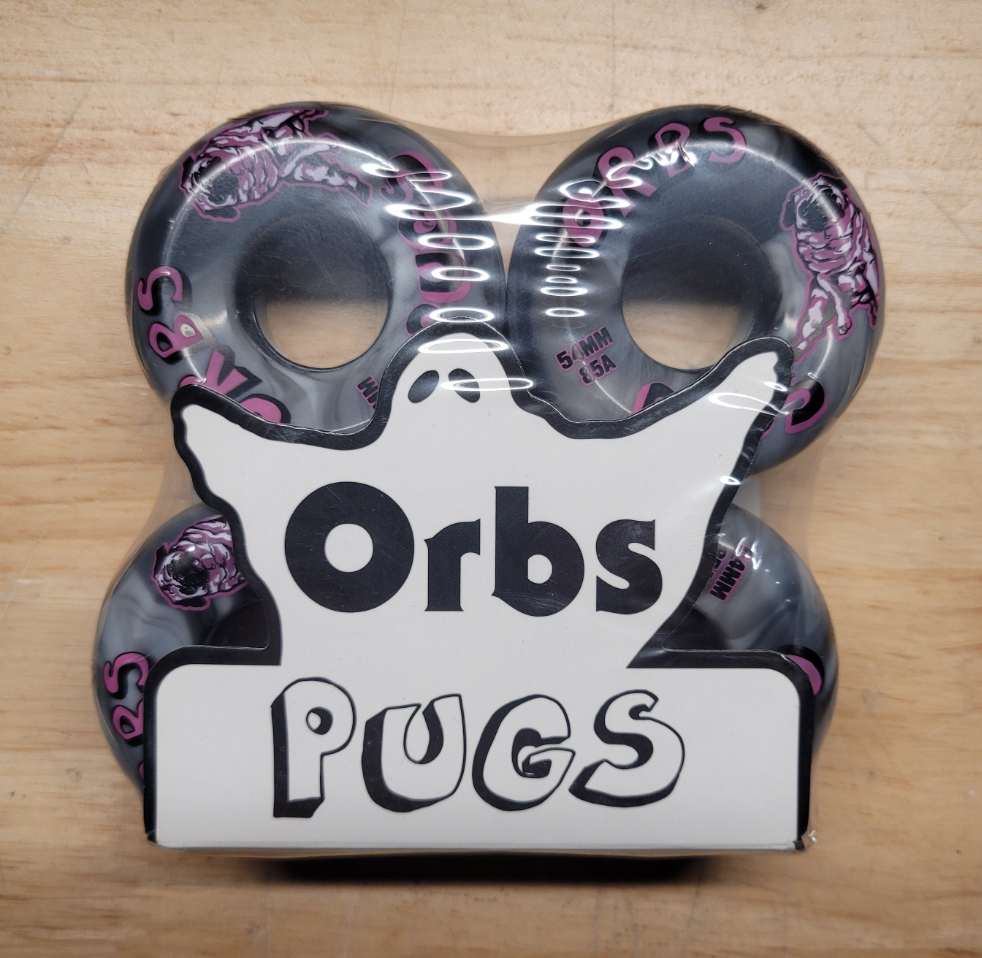 Orbs - Pugs 85A 54mm Cruiser Wheels (Swirls)