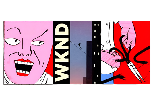 WKND - Walk The Rope Sticker