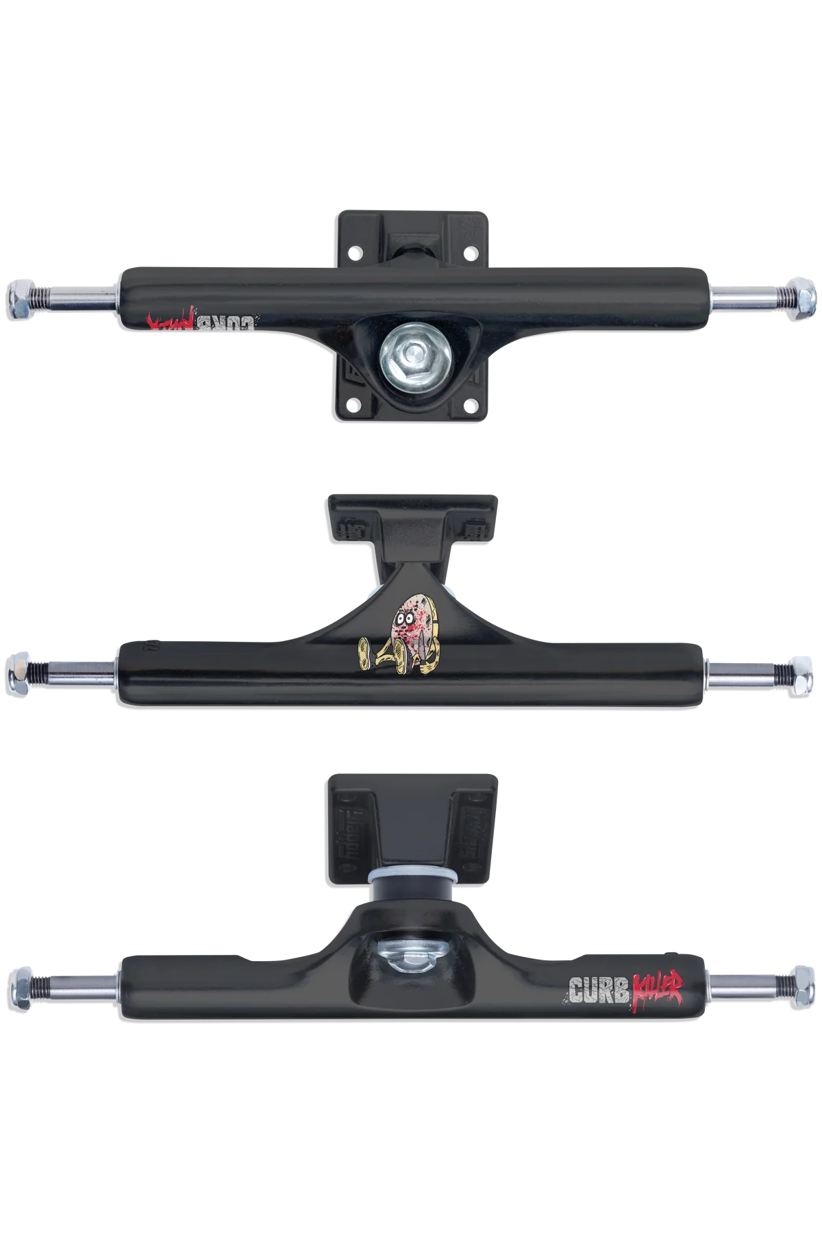 Slappy x Heroin - ST1 Curb Killer Inverted 10.0" Trucks