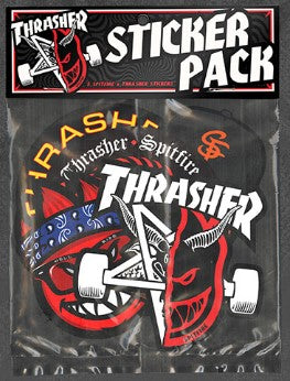 Spitfire x Thrasher - Sticker Pack