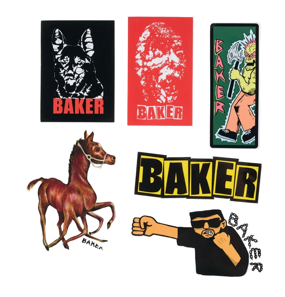 Baker - Bad Dawg Stickers