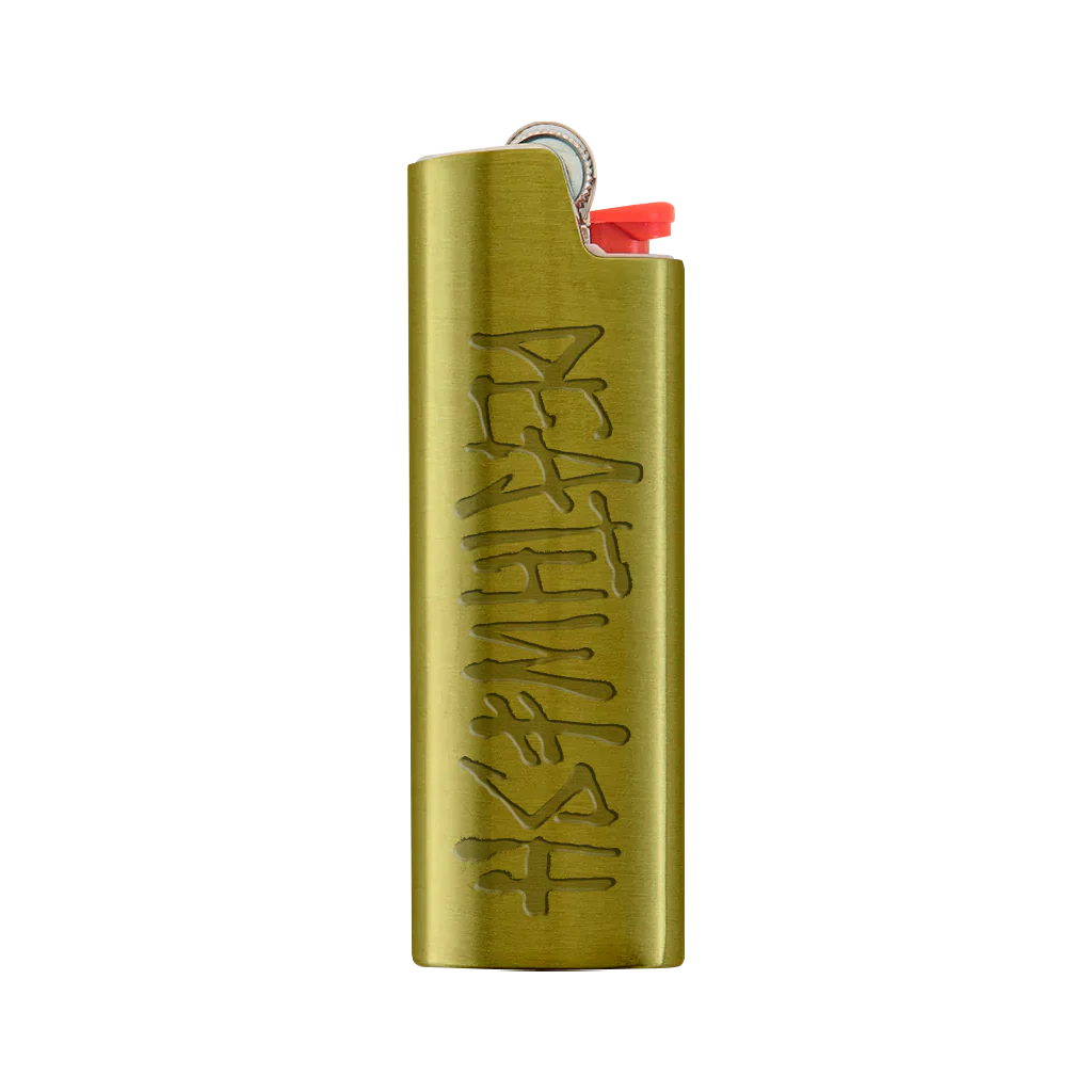 Deathwish - Stay Lit Gold Lighter Holder