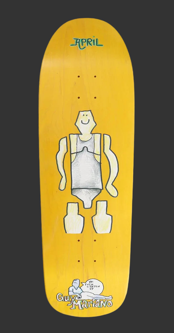 April - Guy Mariano GONZ 9.6" Shaped Deck