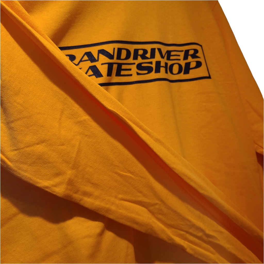 Grand River - Box Logo Long-Sleeve (Yellow)