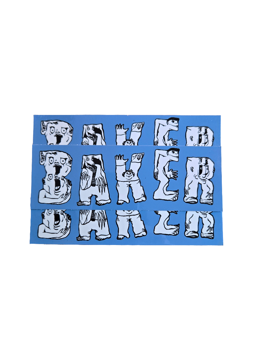 Baker - Get Lost Stickers