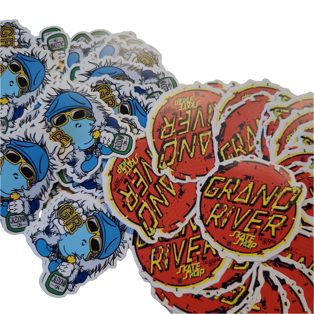 Grand River - Cease & Desist Sticker Pack #1