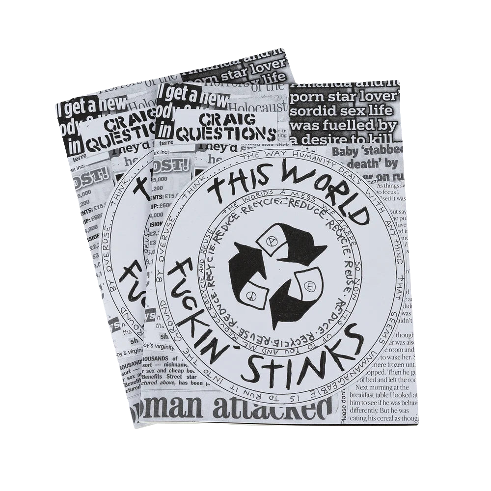 Craig "Questions" Scott - This world fuckin stinks Zine