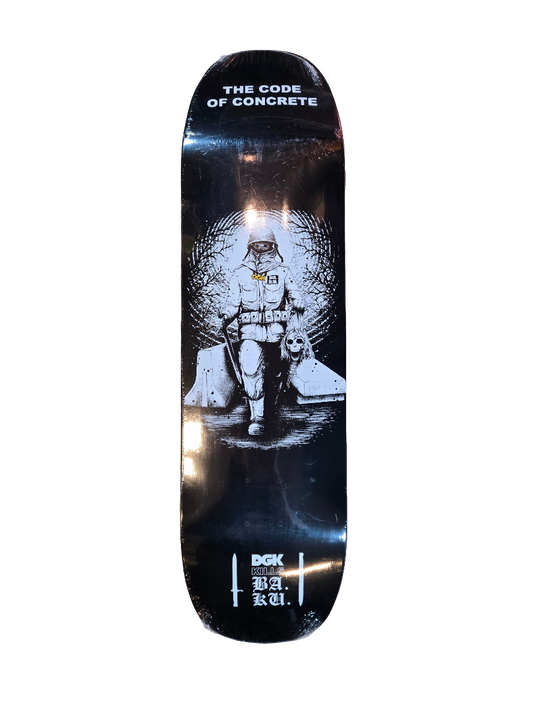 DGK x BA.KU. - Code of Concrete 8.75" Shaped Deck