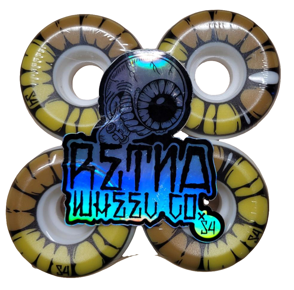 Retna - Gold 54mm 101A Wheels