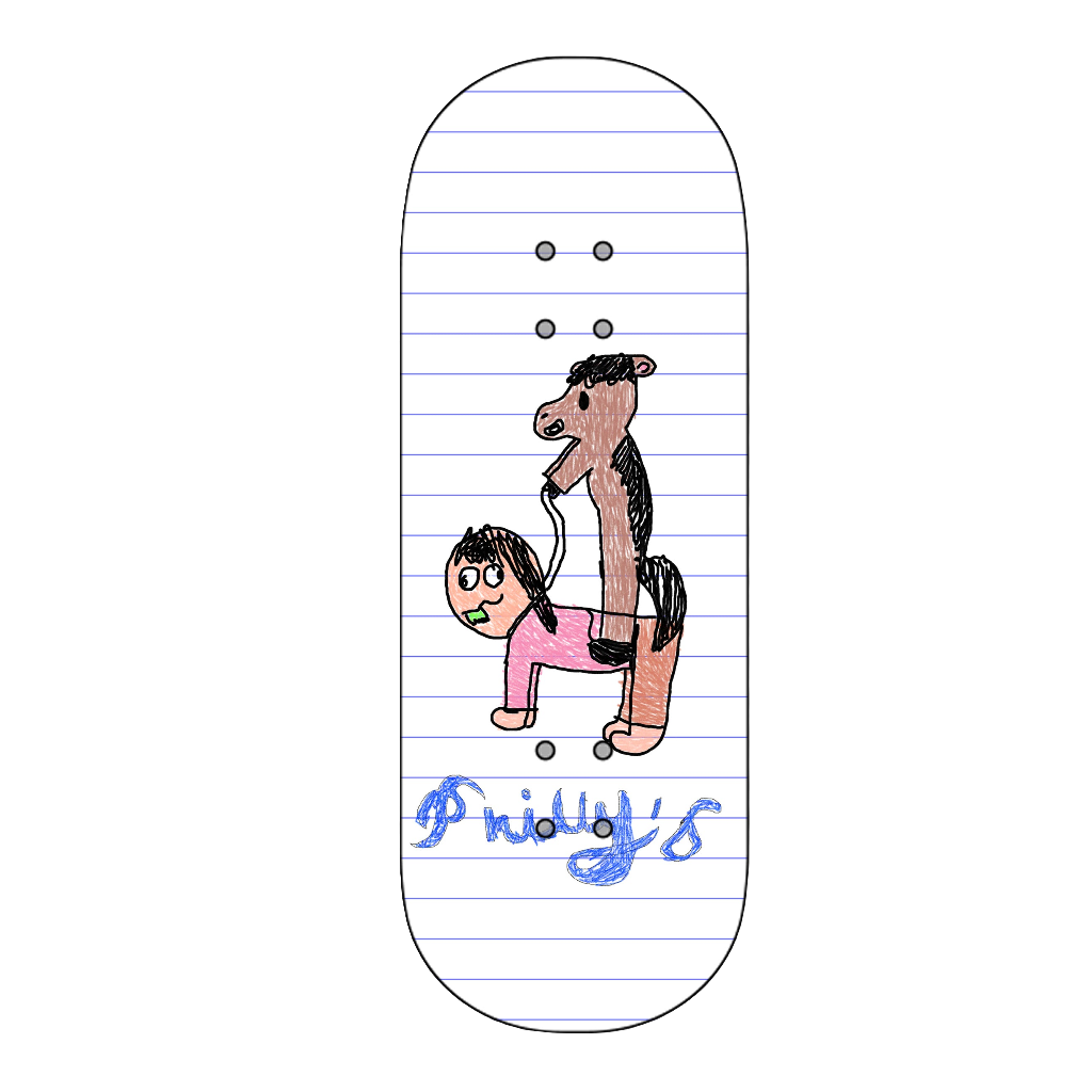 Philly's FB - Horseback 29mm Fingerboard Deck