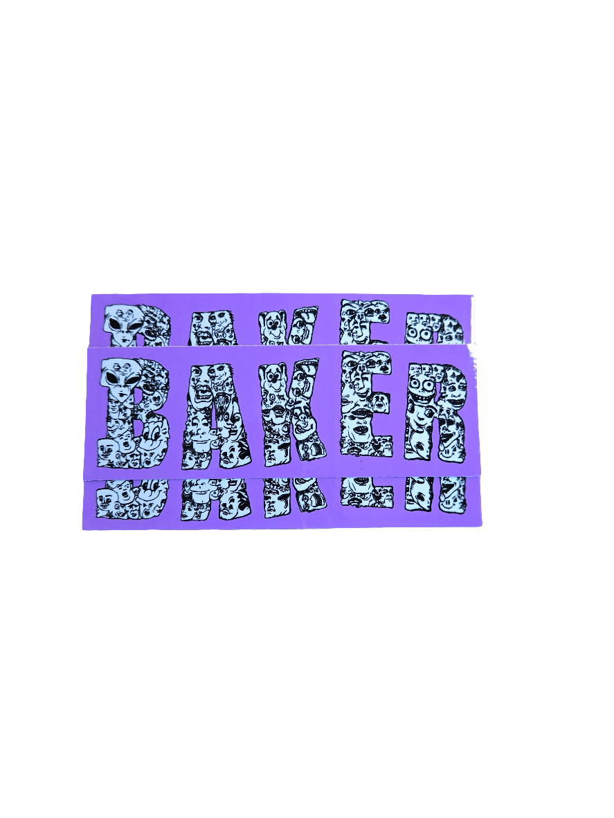 Baker - Get Lost Stickers