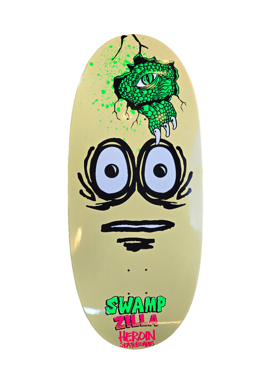 Heroin - Swamp-Zilla 13.0" Egg Deck