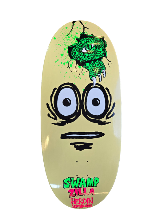 Heroin - Swamp-Zilla 13.0" Egg Deck