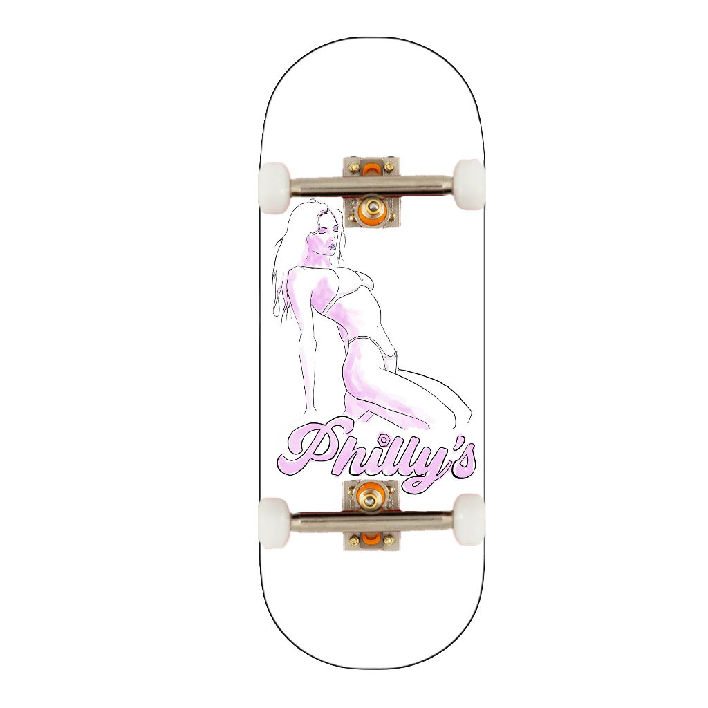 Philly's FB - Watercolour 32mm Fingerboard Complete