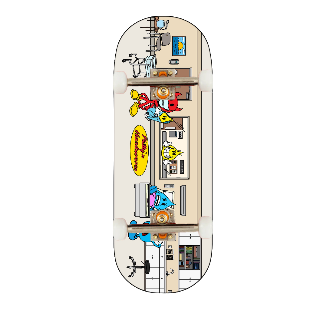 Philly's FB - Fun World 32mm Fingerboard Complete