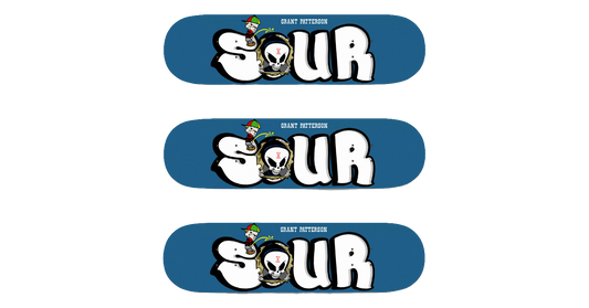 (SIGNED) Sour - Grant Patterson Blind Piss 8.25" Deck