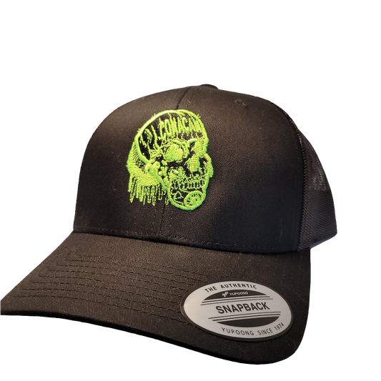 COMACAN - Trucker Cap (Black w/ Skull)