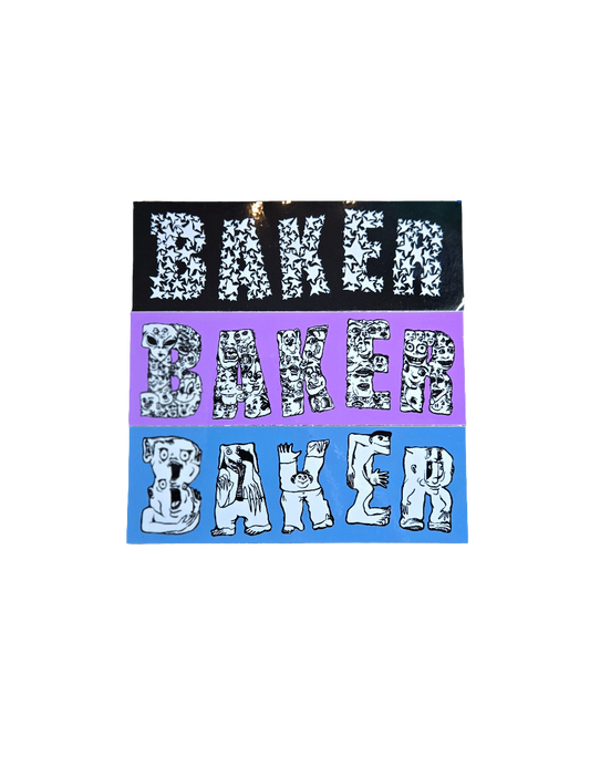 Baker - Get Lost Stickers