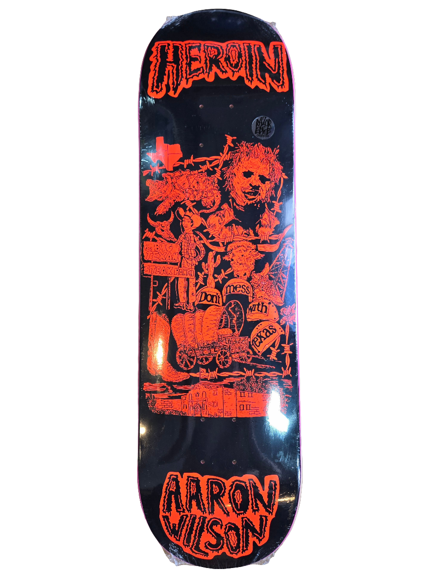 Heroin - Aaron Wilson Allegory of Fear 8.75" Deck