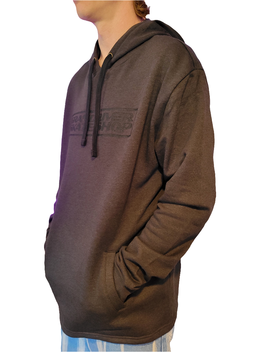 Grand River - Box Logo Hoodie (Black)