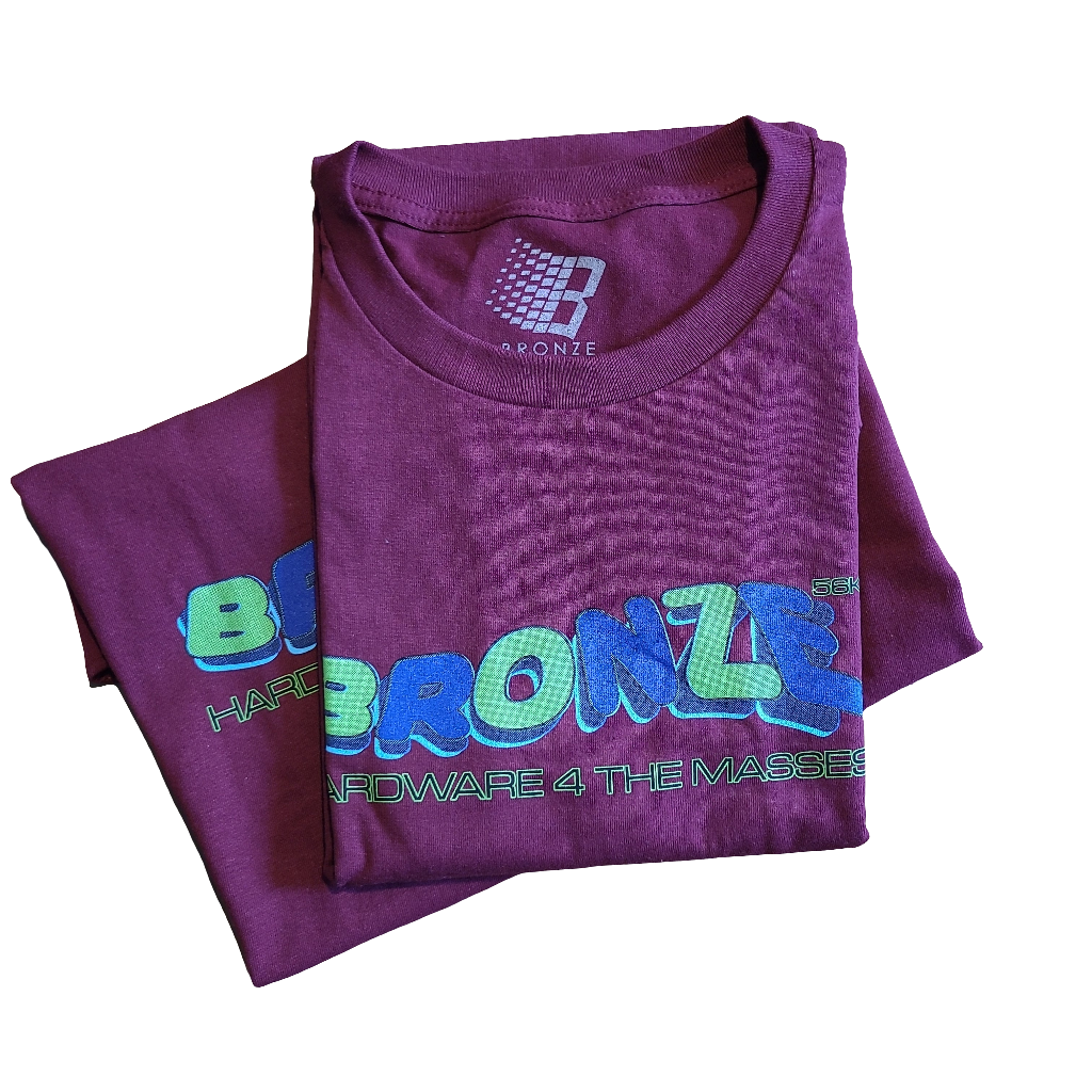 Bronze56k - Blaze Tee (Burgundy)