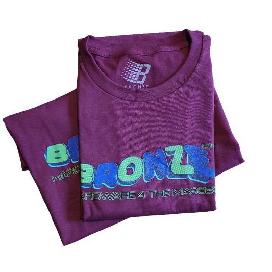 Bronze56k - Blaze Tee (Burgundy)