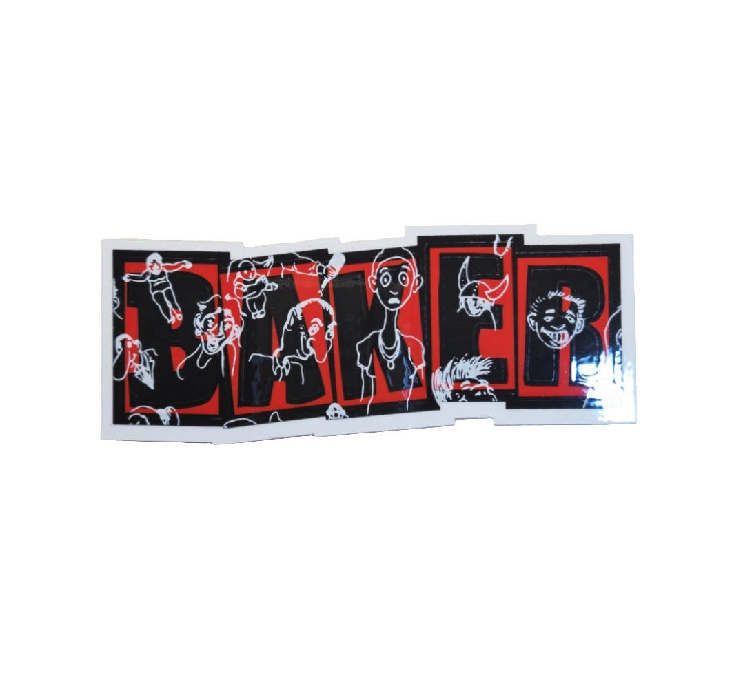 Baker - Sketch Logo Stickers
