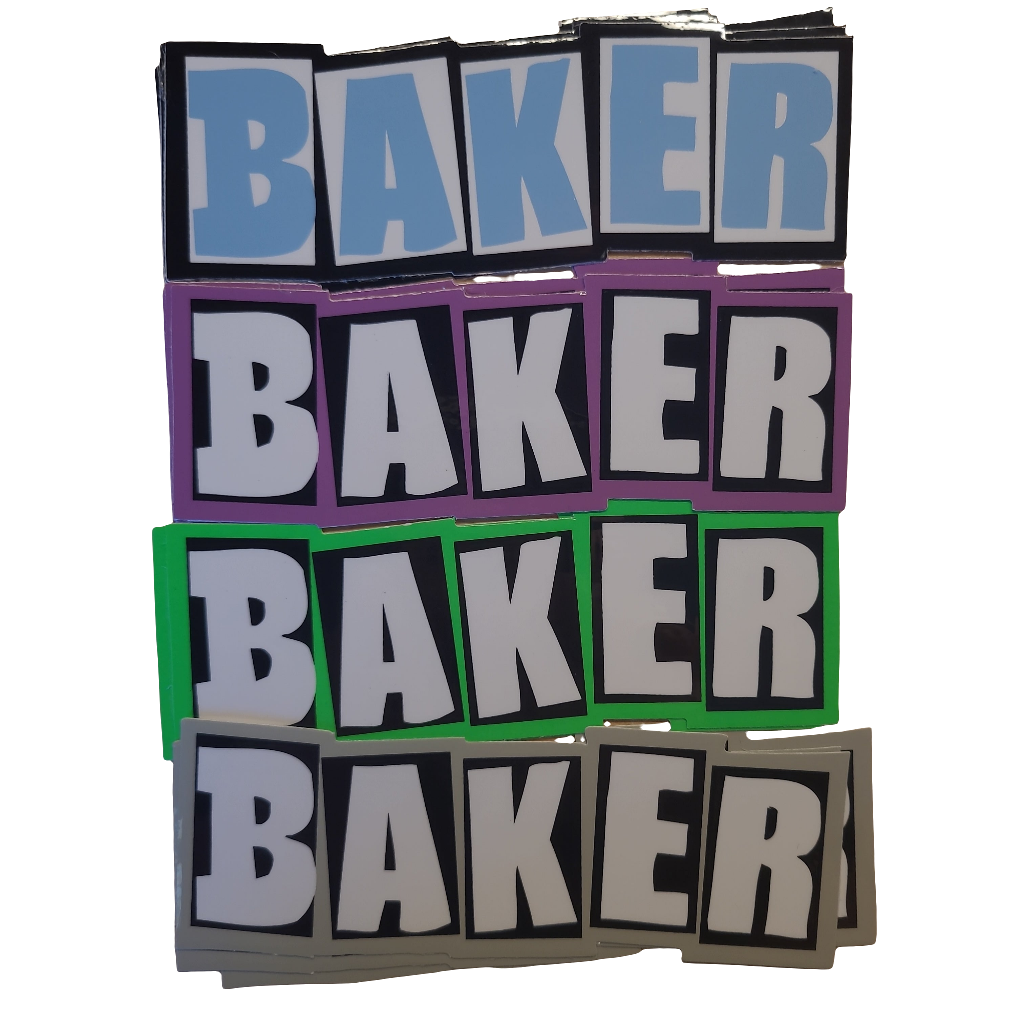 Baker - Dip Logo Stickers