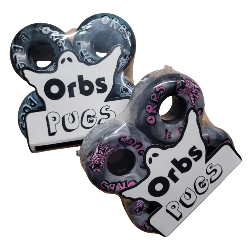 Orbs - Pugs 85A 54mm Cruiser Wheels (Swirls)