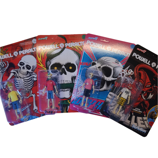 FULL SET Super7 x Powell Peralta - Bones Brigade Wave II (4 Pack)