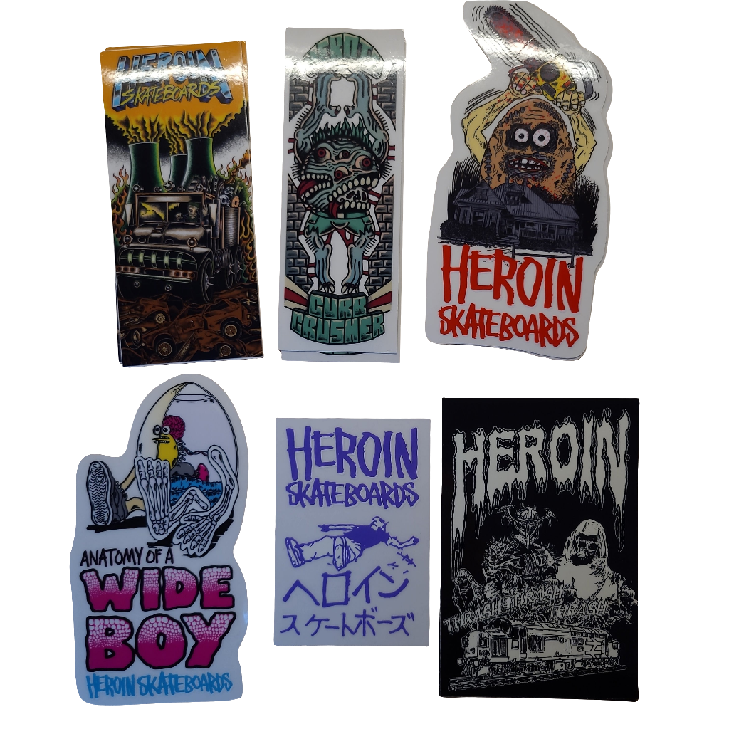 Heroin - Teggxas Stickers