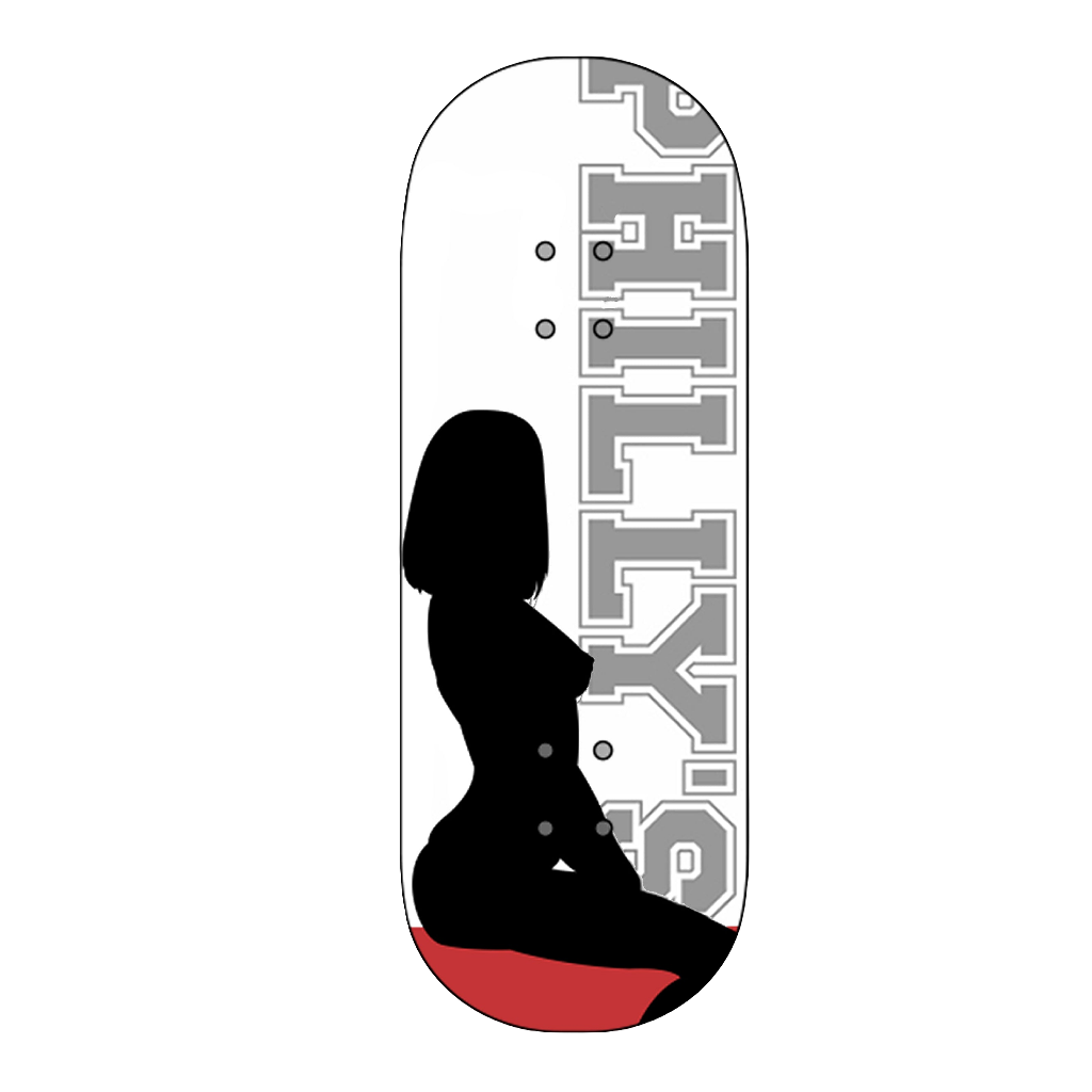 Philly's FB - Silhouette 32mm Fingerboard Deck