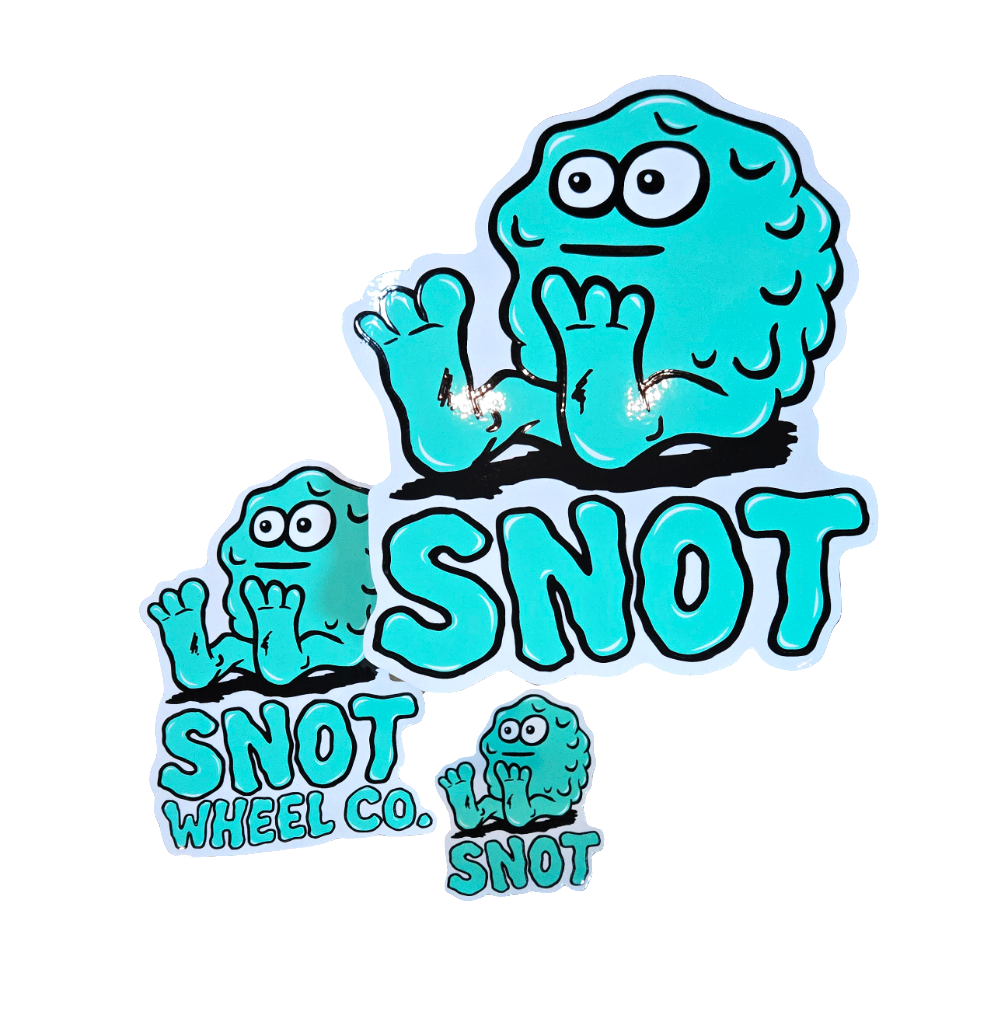 Snot - Booger Logo Sticker