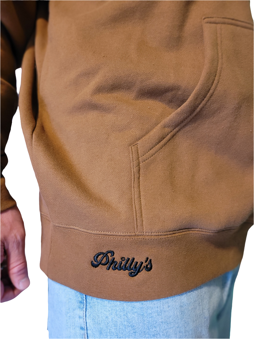Philly's - No Skateboarding Hoodie (Saddle Brown)
