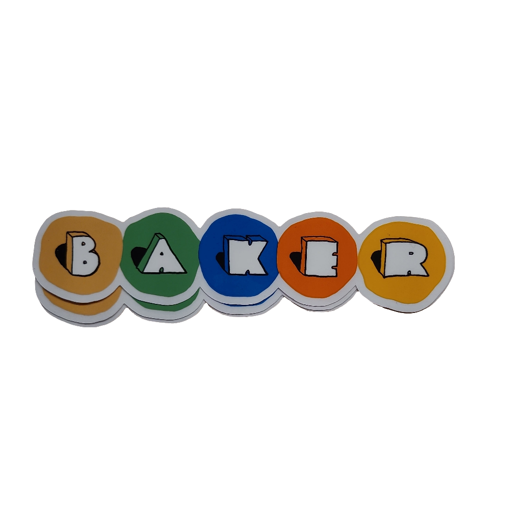 Baker - Spring 2023 Stickers