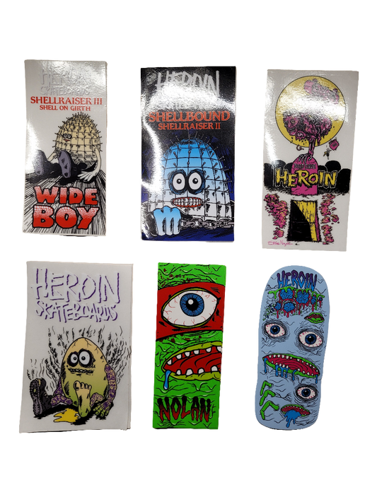 Heroin - Shellbound Stickers