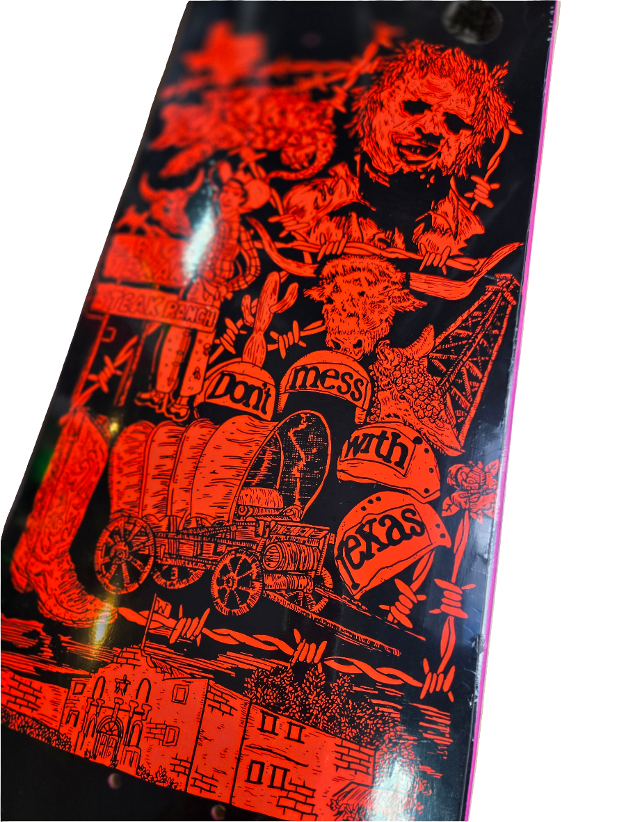 Heroin - Aaron Wilson Allegory of Fear 8.75" Deck