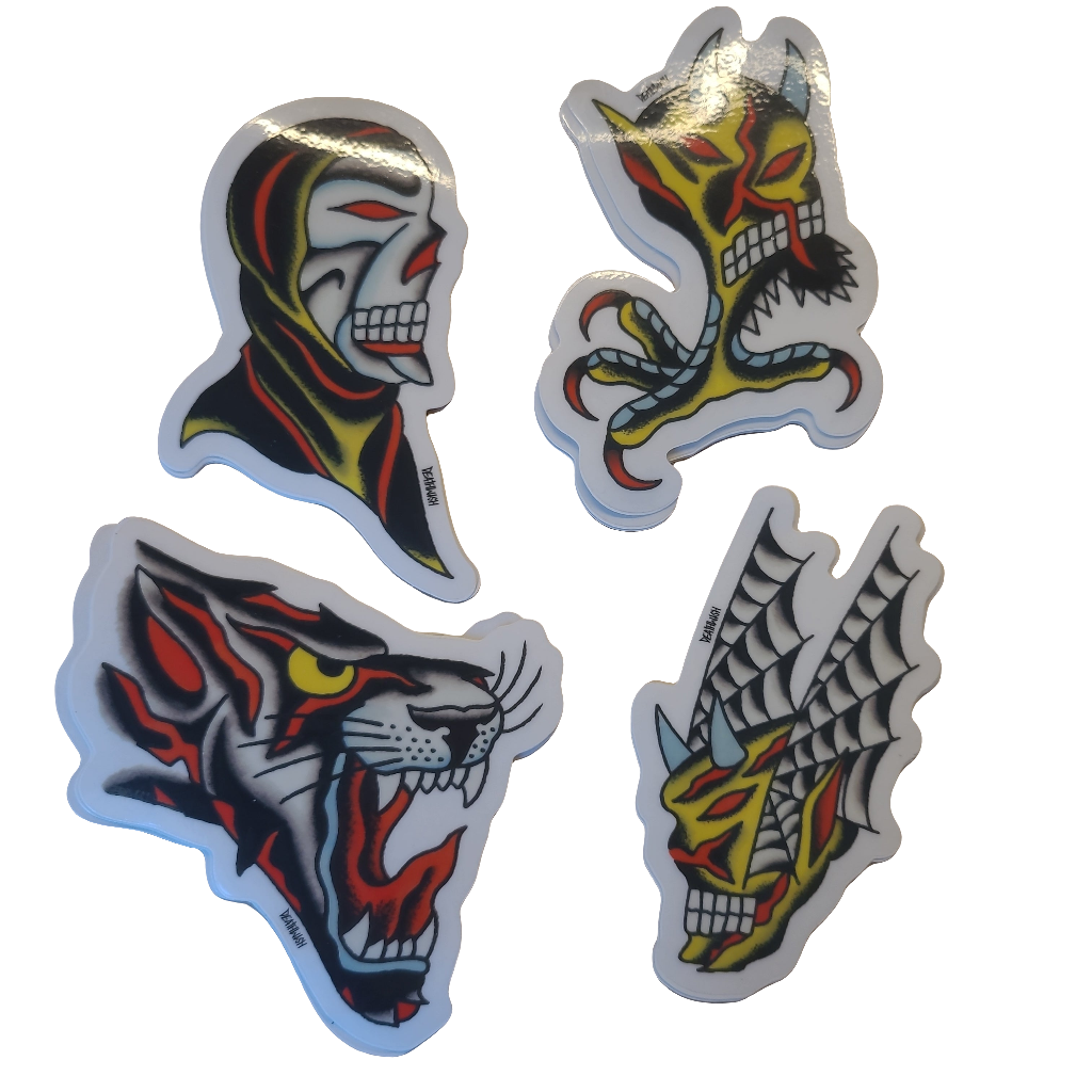 Deathwish - Seven Trumpets Stickers