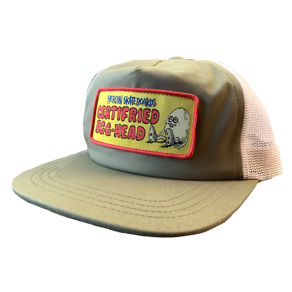 Heroin - Certifried Egghead Trucker Hat