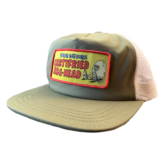 Heroin - Certifried Egghead Trucker Hat